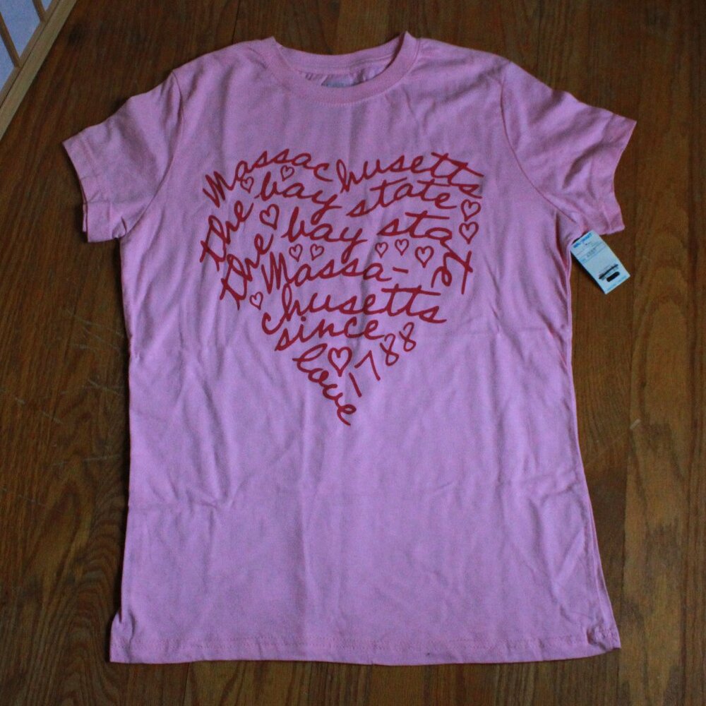 American Crown "Massachusetts Love" Graphic Tee